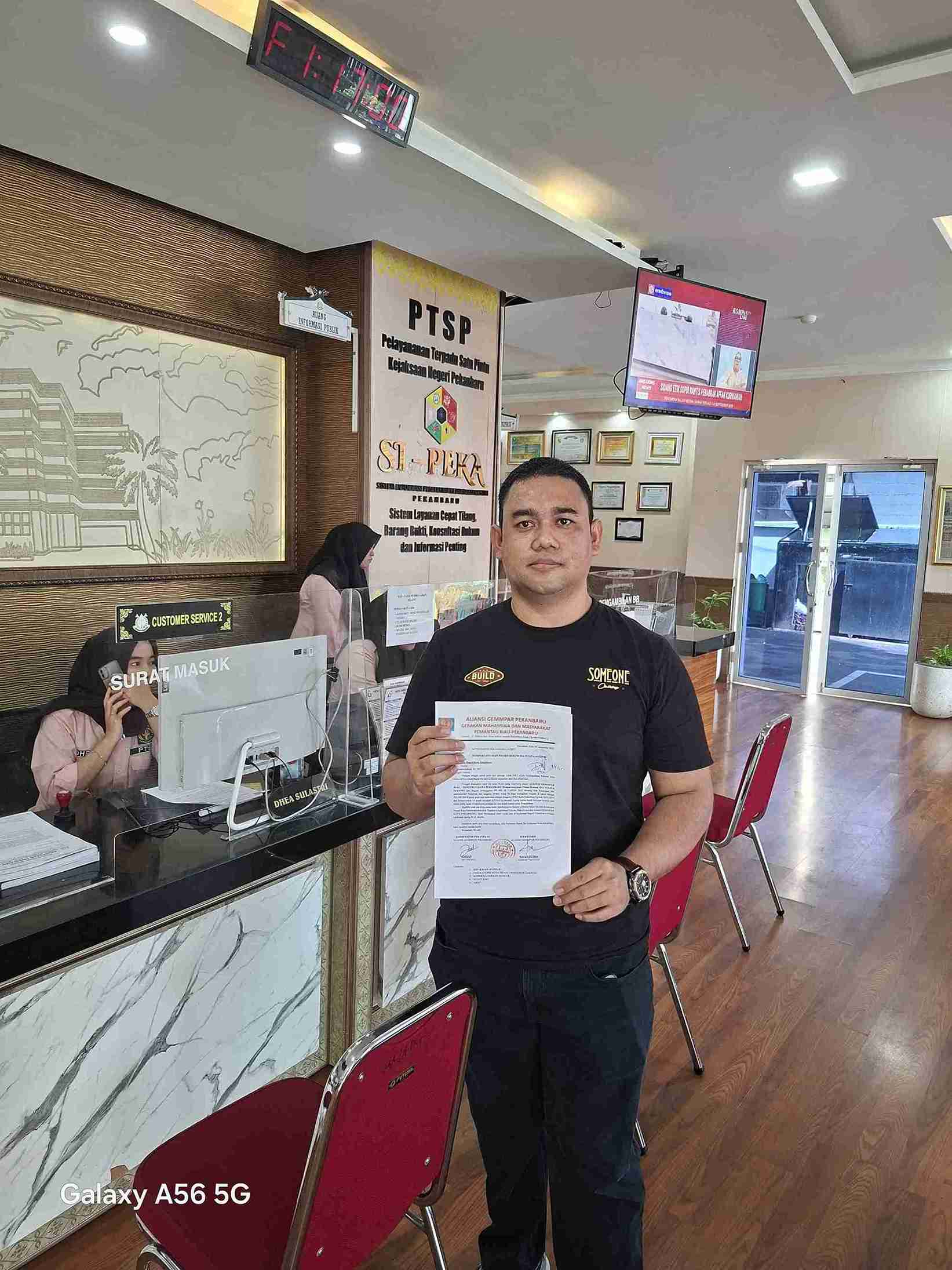 Aliansi GEMMPAR Riau Pertanyakan Komitmen Pemko Pekanbaru Selesaikan Tunda Bayar Kontraktor